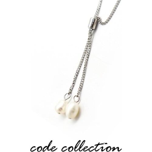 New Fashion Pearl Tassel Long Pendants Necklace Elegant Concise For Women Girl Pearl Necklace Chain Wedding Jewelry Accessories