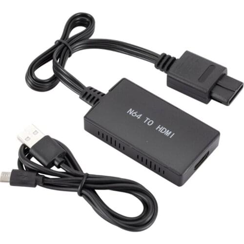 For NGC N64 -SNES Game Console HDMI-compatible Switch Converter To HDTV Video Cable Convenient Splitter