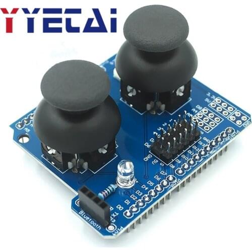 Dual PS2 game joystick button module DD
