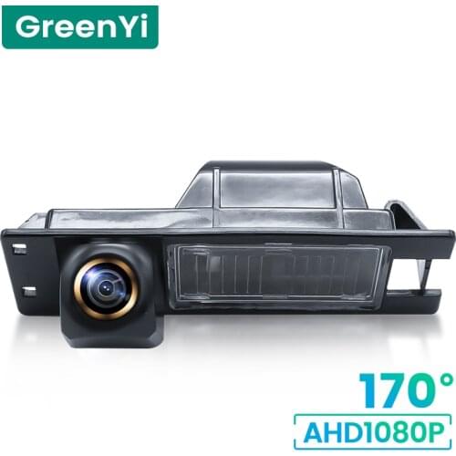 GreenYi 1080P HD 170° Car Rear View Camera For Opel Corsa Meriva Zafira Insignia Fiat Night Vision Reverse Vehicle Parking AHD