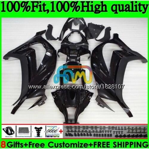Injection For KAWASAKI ZX1000 ZX 10R 1000CC 18BS.53 ZX-10R ZX10R 11 12 13 Glossy black 14 15 2011 2012 2013 2014 2015 Fairings