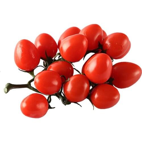 11119cm Artificial Tomato Fake Fruit Vegetable Realistic PU For Kitchen Ornament House Wedding Home Decoration111