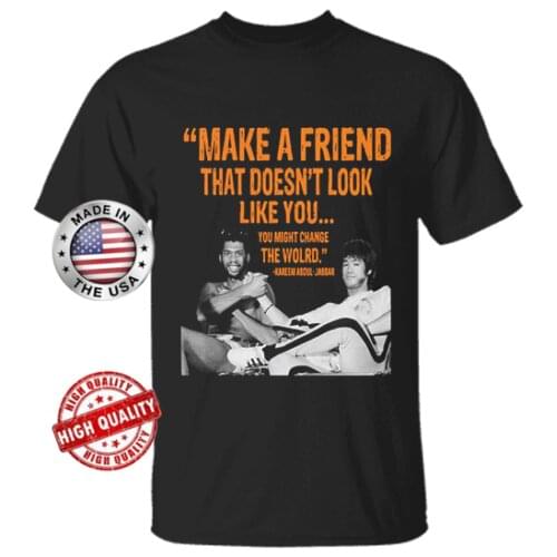 Kareem Abdul-Jabbar Make A Friend That Doesn'T Look Like You T-Shirt Black S-3Xl