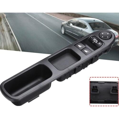 Front Left Master Power Window Switch for Peugeot 307 2000-2005 96351622XT 6554.E4