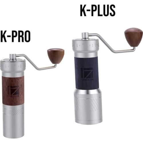 1zpresso K pro/K Plus super portable coffee grinder manual coffee bearing stainless steel heptagonal conical burr Coffee milling
