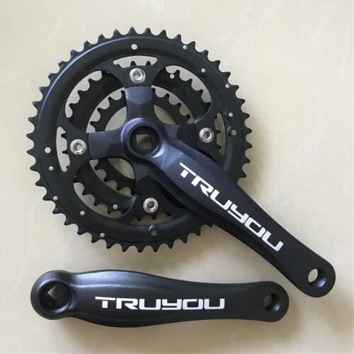 Mountain Bikes Crankset 104-64BCD 44T 42T 32T 22T Triple Speed Aluminum Alloy Chain Wheel MTB Chainring 3/32" Tooth Thickness