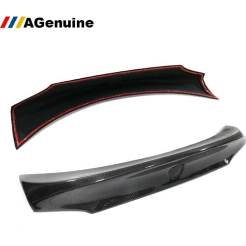 Carbon fiber CSL style car back boot lip spoiler wing auto rear trunk spoiler for BMW 3 series E90 E92 E93 2005-2012