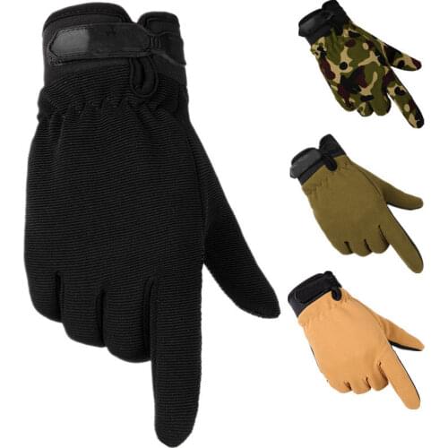 Tactical Gloves Men Women Antiskid Army Military Bicycle Airsoft Motocycle Shooting Riding Cycling Work Gear Camo Mens Gloves
