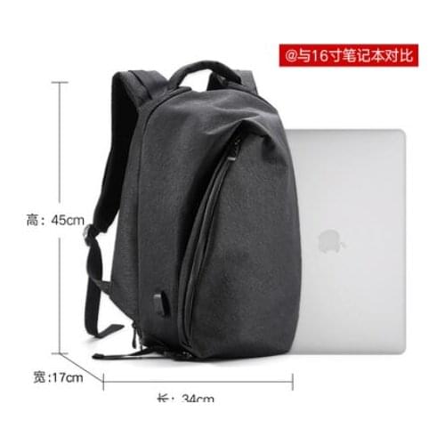 Trend mens waterproof sports backpack mens youth simple casual lightweight backpack