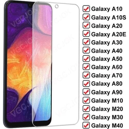 9D Full Protection Glass For Samsung Galaxy A10 A20E A30 A40 A50 A60 A70 Tempered Screen Protector A80 A90 M10 M20 M30 M40 Glass