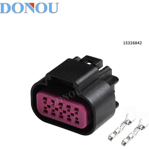 1set 10PIN Parking heater plumbing connector plug connector 10 core set of Delphi with terminal 15326842