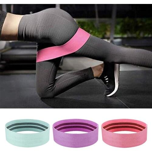 1Pc Fitness Gym Yoga Bands Hip Leg Glute Squate Strength Training Resistance Belt Latex Elastic Workout Yoga Rubber Loops Sport