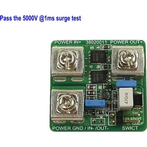 12V15A Lightning Protector Surge Suppressor Peak Voltage Module Surge Surge Overvoltage Protection Relay