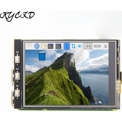 3.2 Inch MHS TFT LCD Module Touch Screen 320*240 125MHz SPI Interface For Raspberry Pi ZeroW/A/A+/B/B+/2B/3B/3B+/4B