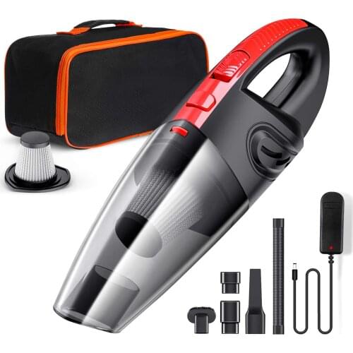 Wireless Car Vacuum Cleaner 120W Handheld USB Cordless Wet Dry Dual-Use Portable Vacuum Cleaner For Home Auto Car