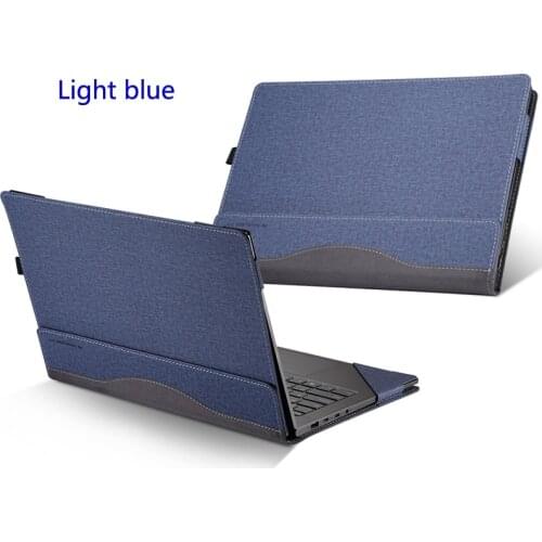 Laptop Case For Lenovo Yoga C640-13IML Liner Sleeve For Yoga C640 13.3 Inch Unisex Patchwork PU Leather Protective Cover Gift