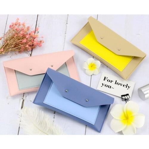 Eyeglass Pouch, Glasses Sleeve with External Pocket- Slip in Case for Sunglasses, Eyewear, Keys, Lipsticks for Women