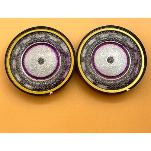 40MM HIFI Headphone Speakers Unit 32 Ohm Bass Drivers Matte Pattern Wide Frequency Speakers