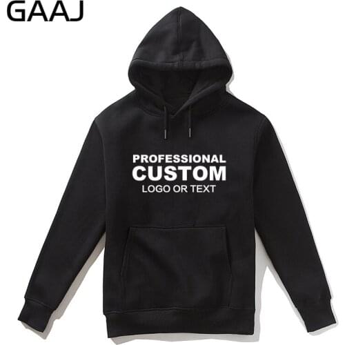 High Quality 55% Cotton Custom Hoodie Men Womens Print Embroidery Logo Name Hooded Hoodies Sweatshirt Fleece Pullover Streetwear