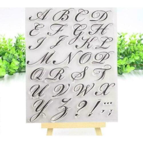 Cake Tool Letter Alphabet Embosser Stamp Transparent Fondant Cake Cookie Stamp Cake Decorating Tools
