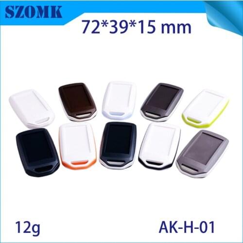 4pcs a lot szomk abs material plastic handheld enclosureabs plastic instrument enclosure control box 70*40*15mm