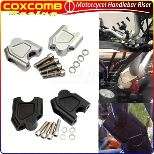 Motorcycle 22mm 7/8" CNC Aluminum Handlebar Risers Clamp Mount Kit For Suzuki GSF1250S 07-2016 GW250 S/F 13-17 SV650 SV1000 DL25