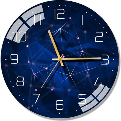 Numbers Display Wall Clock Nordic Livingroom Silent Creative Wall Clock Minimalist Simple Horloge Murale Home Decoration DL60WC
