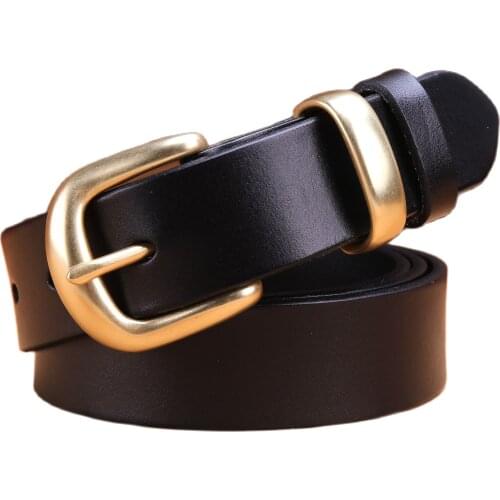 2020 cowhide belt for women high quality 100% real full grain genuine leather camel cowgirl 28mn red camel fashion men 125 cm