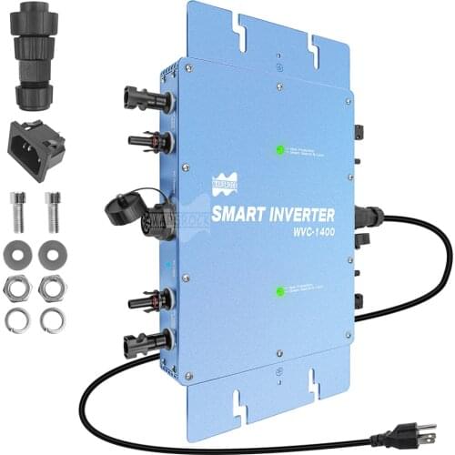 Mars Rock 1400W Solar Micro Inverter Solar Panel Grid Tie Pure Sine Wave Inversor Power MPPT Microinversor