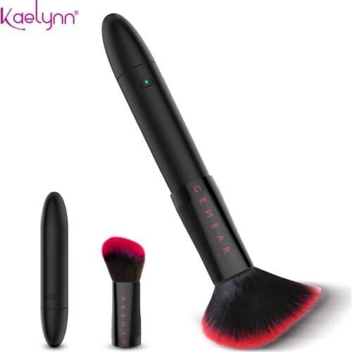 New 10 Speed Vibrator for Women Makeup Brush shaped G-Spot Massager Clitoris Stimulator Vaginal Clit Vibrating Adults Sex Toys