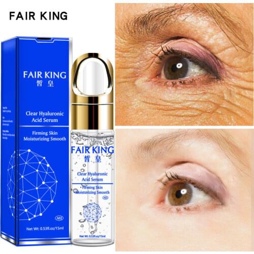 FAIR KING Hyaluronic Acid Eye Serum Anti-Wrinkle Remover Dark Circles Eye Essence Against Puffiness Anti Aging Beauty Skin