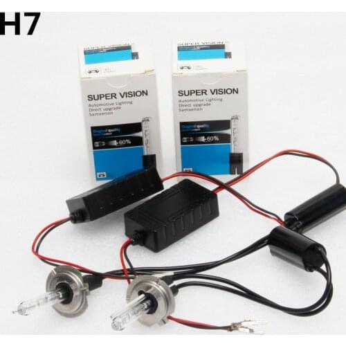 1 kit AC 12V MINI FAST bright 55w xenon h1 H11 9006 9005 9012 H7 auto hid light 6000k