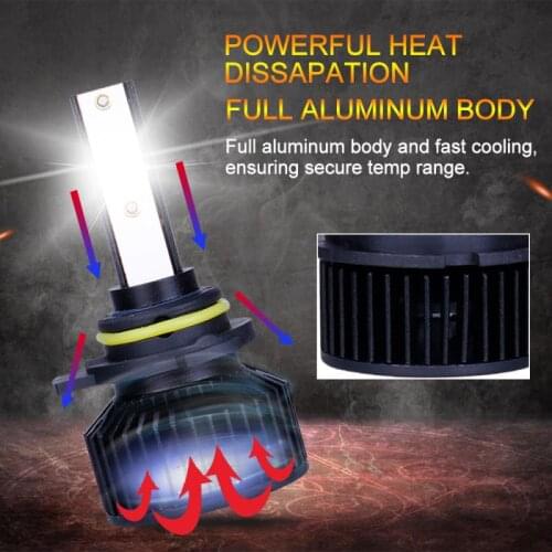 F9 28W H7 Led Canbus 7500LM High Power Headlight H7 H11 H13 9004 9005 9006 Led Bulb Turbo Lamp For Car 2PCS Car Front Bulbs