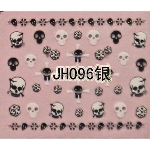 2PCS BLE-JH096 Nail Art Cute Halloween Sticker Nail Art Sticker