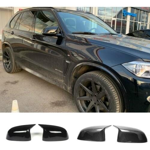 2014-2020 1 Pair Replacement Carbon Mirror Cover For Bmw X5 G05 X6 G06 X3 G01 X4 G02 ABS Mirror Cover X5 F15 X6 F16 X3 F25 F26