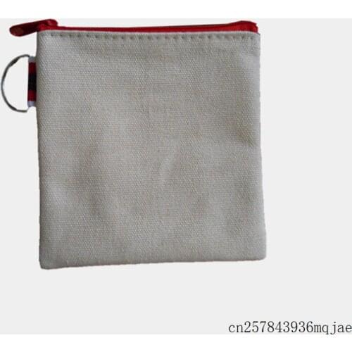 300pcs Canvas Zipper Pouches Cotton Cosmetic Bags Makeup Bags Cotton Gift Bags Canvas Coin Purse
