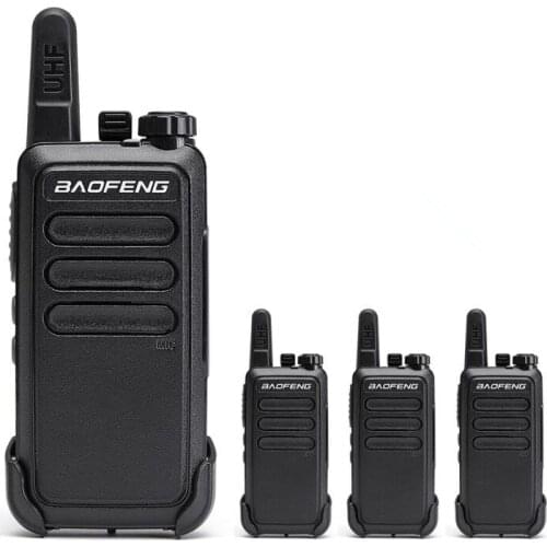 4Pcs Baofeng BFC9 BF-C9 Mini Walkie Talkie bf-888s UHF Band USB fast charge Handheld 2 Way Ham cb Radio Communicator