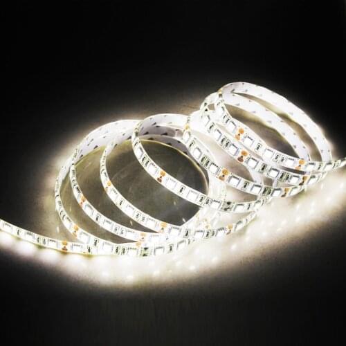 5M LED strip 2835 IP65 Waterproof 60LED/M DC12V Flexible LED Light Strip RGB Warm Cool White led ruban luces led tiras