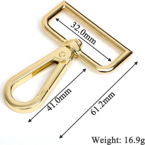 50/batch Swivel Lobster Leather Bag Handbag Purse Shoulder Strap Belt Clasp Clip Trigger Buckle Key Ring Dog Chain Collar Snap