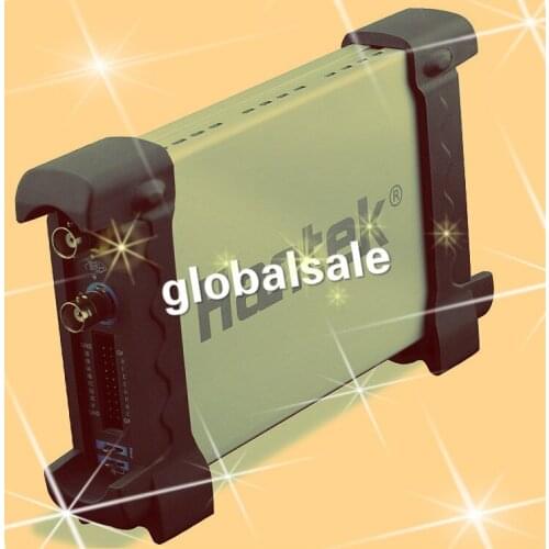 FREE SHIPPING 6022BL PC Digital Portable Oscilloscope Hantek Based USB + Logic Analyzer 16 CHs