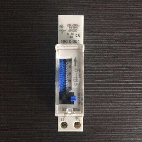 Free Shipping SUL180a 15 Minutes Programmable Din Rail Mechanical Timer