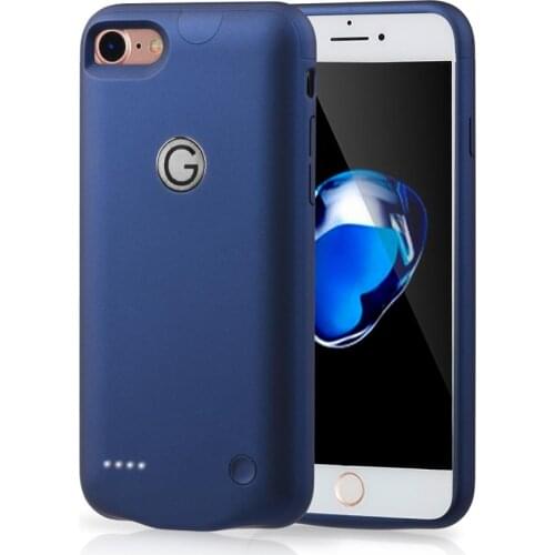 For iPhone 7/8 7P/8plus Battery Charger Case External Power Bank Charging Cover smooth surface for i Phone 7 8 Battery Case