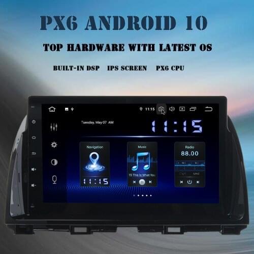 Dasaita 10.2" Android 10.0 Car Head Unit for Mazda CX-5 2013 2014 2015 Radio HD Screen GPS Navigation DSP Multimedia 4GB+64GB