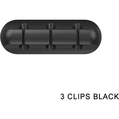 Cable Winder Holder Silicone Cable Organizer Flexible USB Winder Management Clips Holder For Mouse Keyboard Earphone Headset