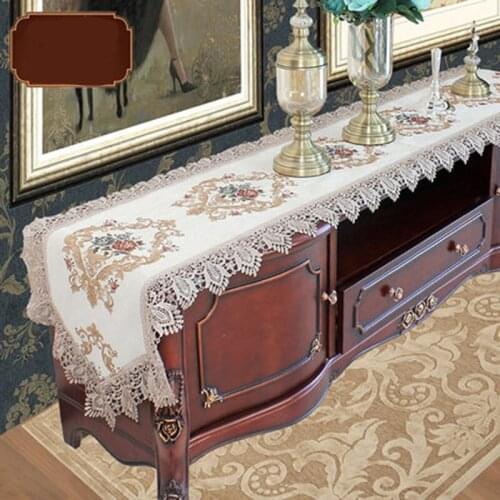 Long Coffee Table Cover Cloth American Classical New Chinese stye Towel скатерть на стол Tafelkleed Nordic TV Cabinet Tablecloth