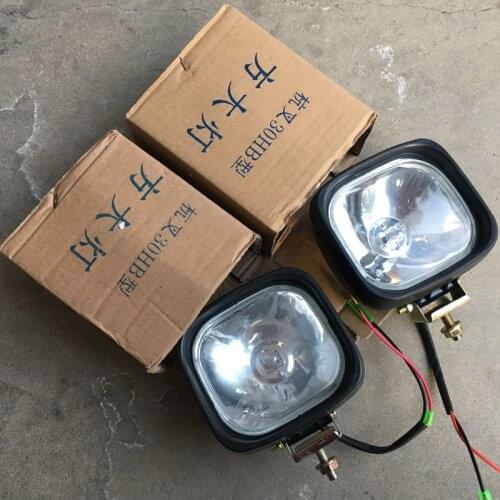 Halogen 4x4 driving light Car fog light OFFROAD ATV SUV Truck Spot/Flood headlight Crane Forklift Tractor Trailer RV accessory