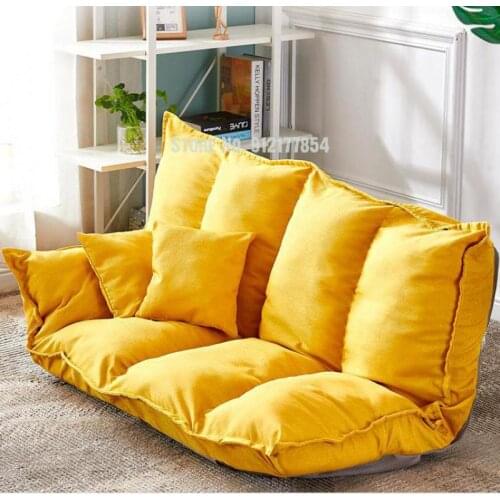 Lazy Sofa Tatami Foldable Dual-use Sofa Bed Simple Small Apartment Bedroom Floor Double Lazy Sofa