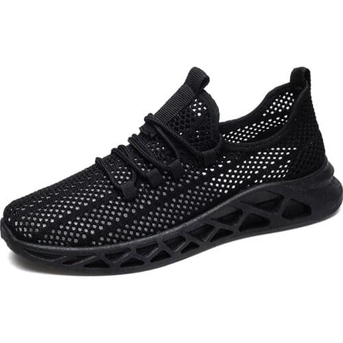Men Tennis Shoes 2021 Male Breathable Mesh Sneakers Outdoor Adult Non-slip Comfortable Shoes Soft Jogging Trainer Hombre Zapatos