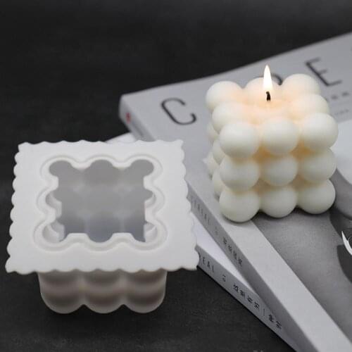 New Mini Diy Candles Mould Soy Wax Mould Aromatherapy Plaster Candle 3d Silicone Mold Hand-made Soy Aroma Wax Soap Candles Mold
