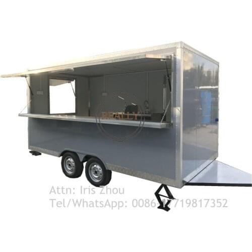 2020 new arrival mobile food vending truck food concession trailer mobile food truck with big window